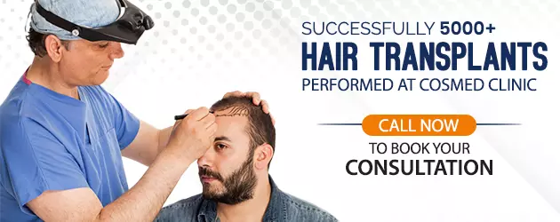 Successfully 5000 Hair Transplants at cosmed clinic